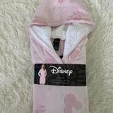 Disney Intimates & Sleepwear | Disney Fleece Lounger With Sherpa Hood | Color: Pink | Size: Xl