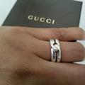 Gucci Jewelry | Authentic Gucci Ring Sterling Silver 925 Size 6 | Color: Silver | Size: Os