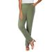 Plus Size Women's The Knit Jean by Catherines in Olive Green (Size 2X)