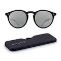 ThinOptics Shado Sunglasses - Polarised Sunglasses Featuring Full UV Protection - Ultra-Thin, Light & Compact Sunglasses - Includes Magnetic Case That Attaches to Your Phone - Los Altos Sunglasses