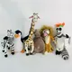 Jouets en peluche PenEcolAnimals de Madagascar jouets pour discuter d'Alex Zebra Marty Girafe