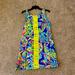 Lilly Pulitzer Dresses | Lilly Pulitzer Dress Size 6 Euc | Color: Blue/Green | Size: 6