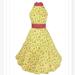 Disney Dresses | Disney Dress Shop Flamingo Dress | Color: Red/Yellow | Size: Xs