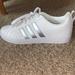Adidas Shoes | Adidas Shoes, Size 8.5 Women’s! White And Silver! | Color: Silver/White | Size: 8.5