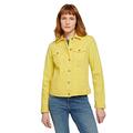 TOM TAILOR Women's 1024470 Basic Denim Jacket, Yellow, XL