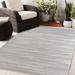 Gray 108 x 0.08 in Area Rug - Ebern Designs Abstract Indoor/Outdoor Area Rug Polyester | 108 W x 0.08 D in | Wayfair