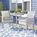 Lark Manor™ Aristidis Patio Dining Chair w/ Cushion Wicker/Rattan | 35 H x 23 W x 21 D in | Wayfair ROHE6766 43172919