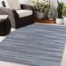 Blue/Gray 108 x 0.08 in Area Rug - Ebern Designs Abstract Indoor/Outdoor Area Rug Polyester | 108 W x 0.08 D in | Wayfair