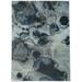 White 24 x 0.08 in Area Rug - Wrought Studio™ McCutchenville Abstract Ivory/Charcoal/Beige Indoor/Outdoor Area Rug Polyester | Wayfair