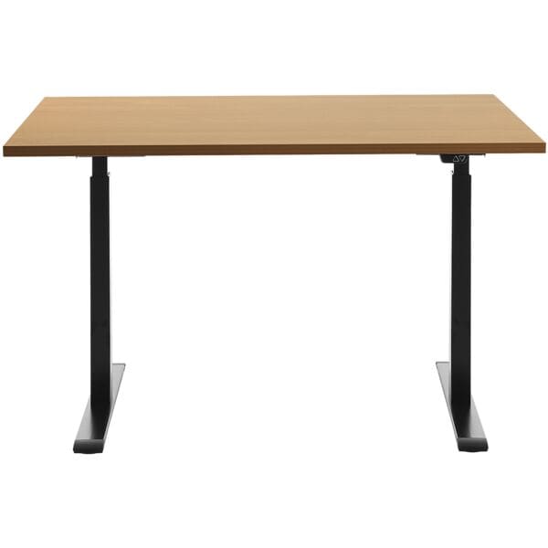Topstar Schreibtisch »Topstar Office« 120 cm breit und elektrisch höhenverstellbar bis 1 schwarz, 120x120x80 cm Image