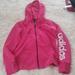 Adidas Tops | Like New Pink Adidas Zip Up Sweater | Color: Pink | Size: S