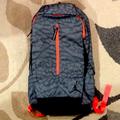 Nike Bags | Nike Jordan Jumpman Pro Laptop Backpack-New | Color: Gray/Orange | Size: Os