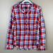 J. Crew Tops | J. Crew Red And Blue Plaid Button Down Top Sm | Color: Blue/Red | Size: S