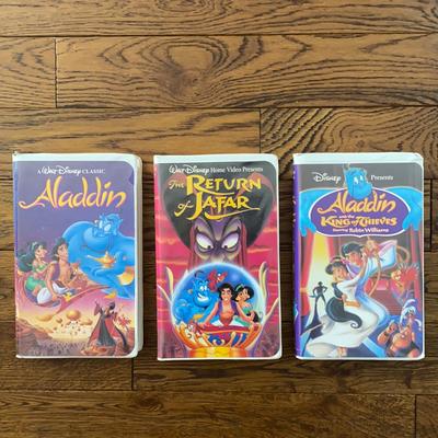 Disney Other | Aladdin, Return Of Jafar & King Of Thieves | Color: Blue | Size: Os