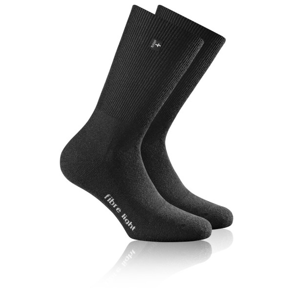 Rohner - Fibre Light supeR - Wandersocken 39-41 - M | EU 39-41 schwarz