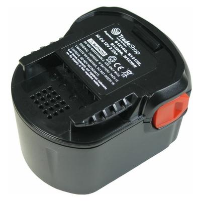 Trade-shop - ni-mh Akku, 12V / 2000mAh ersetzt 0700980320, B-1215-R, B-1220-R, M-1230-R für Image