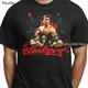 T-shirt noir Bloodsport pour homme Kung Fu Jean Claude Van Damme années 1988