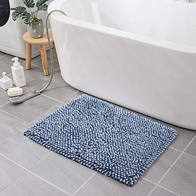 COSY HOMEER Bath Rugs Made of 100% Polyester Extra Soft and Non Slip  Bathroom Mats Specialized in Machine Washable and Water Absorbent Shower  Mat