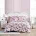 Betsey Johnson Blooming Roses Pink Duvet Cover Set
