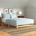 Union Rustic Aideliz Solid Wood Platform Bed Wood in Gray | 10 H x 37 W x 74 D in | Wayfair 1116C5E714AA426592456B7526DE86BB