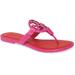 Tory Burch Shoes | Nib Tory Burch Miller Leather Sandal Imperial Pink | Color: Pink/Red | Size: 6.5