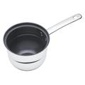 KitchenCraft KCCVPORNS Induction Double Boiler Porringer / Bain Marie Pan with Non Stick, Gift Boxed, Stainless Steel, 16 cm, Silver