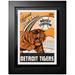 Detroit Tigers 1940 Vintage 12'' x 16'' Framed Program Cover