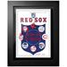 Boston Red Sox 1951 Vintage 12'' x 16'' Framed Program Cover