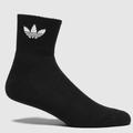 adidas black & white originals ankle sock 3 pack