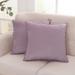 Deconovo Velvet Pom-poms Throw Pillow Covers 2 PCS(Cover Only)