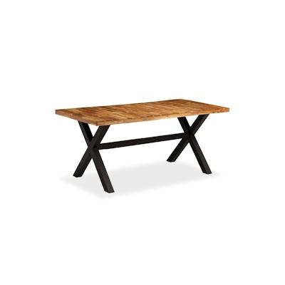 vidaXL Esstisch Akazien- und Mangoholz Massiv 180 x 90 x 76 cm