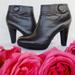 Giani Bernini Shoes | Giani Bernini Platform Ankle Booties | Color: Black | Size: 7
