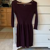 American Eagle Outfitters Dresses | American Eagle Sweater Dress | Color: Purple | Size: Xs