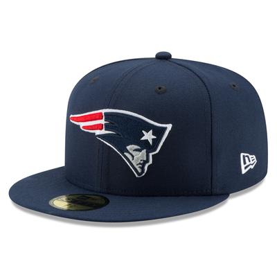 New England Patriots New Era 59FIFTY Kappe mit falchem Schirm Image