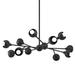 Troy Lighting Colt 37 Inch 12 Light Linear Suspension Light - F7412-SBK