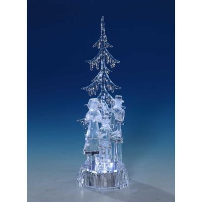 LED Lighted Choir Winter Christmas Tree Decoration - 13"