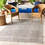 Livabliss Cintia Indoor/ Outdoor Bohemian Stripe Area Rug