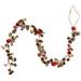 39.5" Pine Cones Berries with Ornaments Christmas Twig Garland - Unlit - Brown