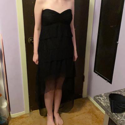 Jessica Simpson Dresses | Black High-Low Jessica Simpson Homecoming Dress | Color: Black | Size: 2