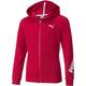 PUMA Kinder Sweatshirt Modern Sports Full-Zip Hoo, Größe 152 in Rot