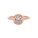 Michael Kors Jewelry | Michael Kors Rose Gold-Tone Crystal Logo Ring | Color: Gold | Size: Various