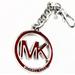 Michael Kors Jewelry | Michael Kors Purse Key Charm Mk | Color: Red/Silver | Size: Os