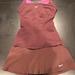 Nike Other | Nike Dry Fit Tennis Top And Skirt | Color: Pink/Red | Size: Top S Skirt Xs