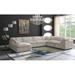 Multi Color Sectional - Everly Quinn Millersburg 158" Wide Reversible Modular Sofa & Chaise w/ Ottoman | 32 H x 158 W x 120 D in | Wayfair