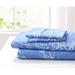 Charlton Home® Kumail Floral Microfiber Sheet Set Polyester in Blue | Full | Wayfair B432F3A4BF834C7FB2033B8FB9A16D3F