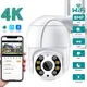 3MP 2K Super Mini PTZ Caméra Wifi H.265 Sans Fil/Filaire Caméra IP 4xDigital Zoom Suivi Automatique