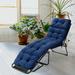 Gymax 73-inch Chaise Lounge Cushion Thickened Recliner Cushion w/ 4 - See Details