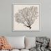 Highland Dunes Shadow Sea Fan IV Canvas Wall Art Canvas in Brown | 38 H x 38 W x 2 D in | Wayfair C3D24AC4217D43D6B8B56EF52431B764