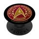 PopSockets Star Trek Starfleet Academy Command Red Badge PopSockets mit austauschbarem PopGrip