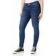 TOM TAILOR Denim Damen Nela Extra Skinny Jeanshose 10622022 Nela Extra Skinn, 10120 - Used Dark Stone Blue Denim, 33W / 30L